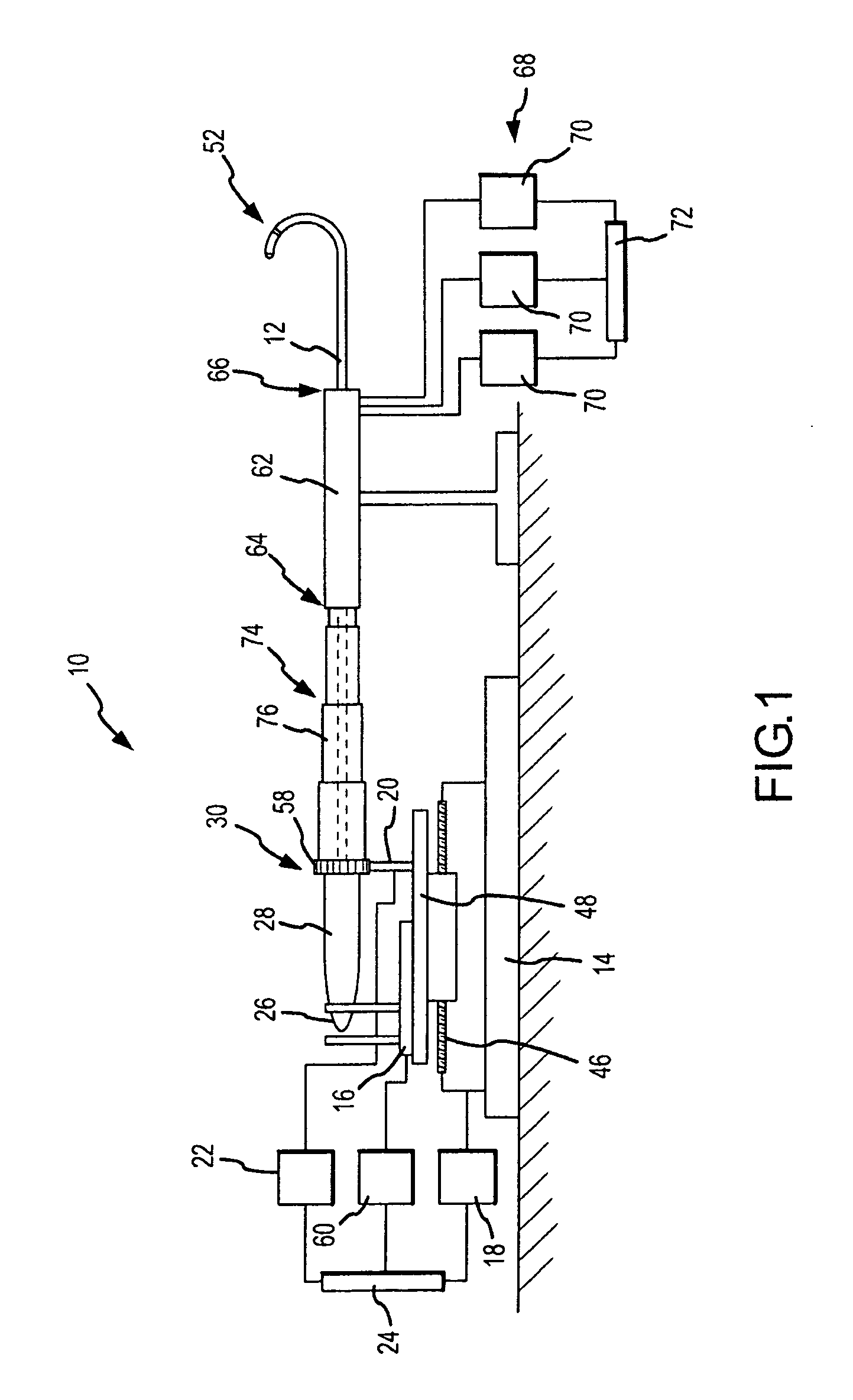 Robotic surgical system and method for diagnostic data mapping
