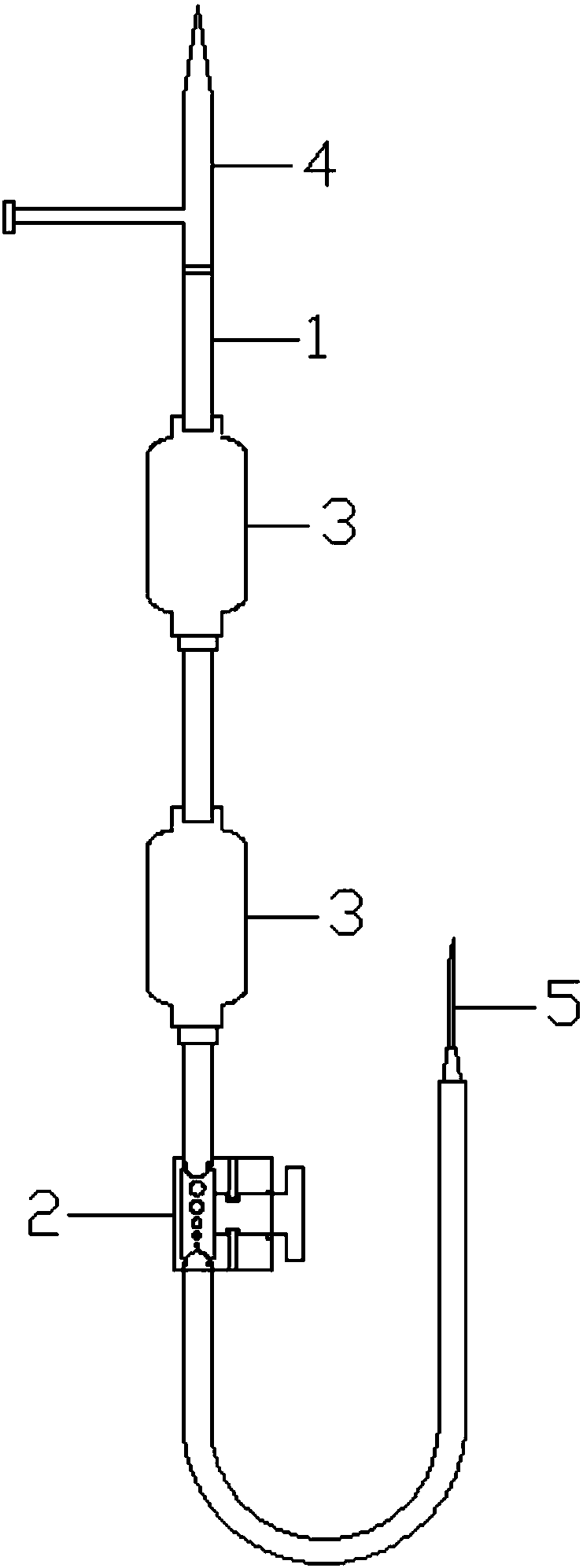 Precise infusion tube