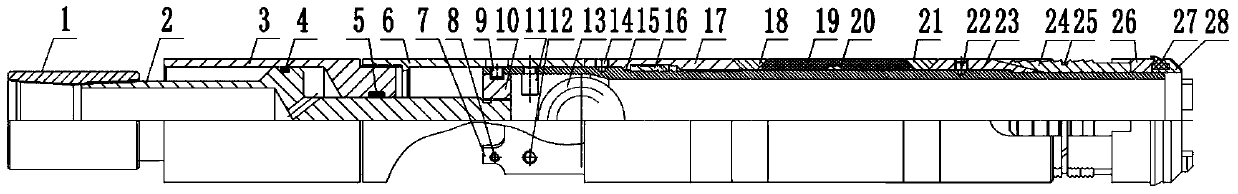 A two-way seat hanging easy pumping bridge plug