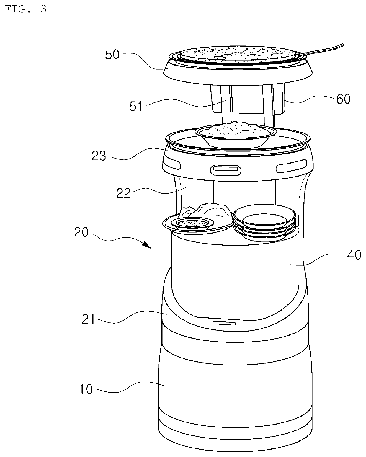 Serving apparatus