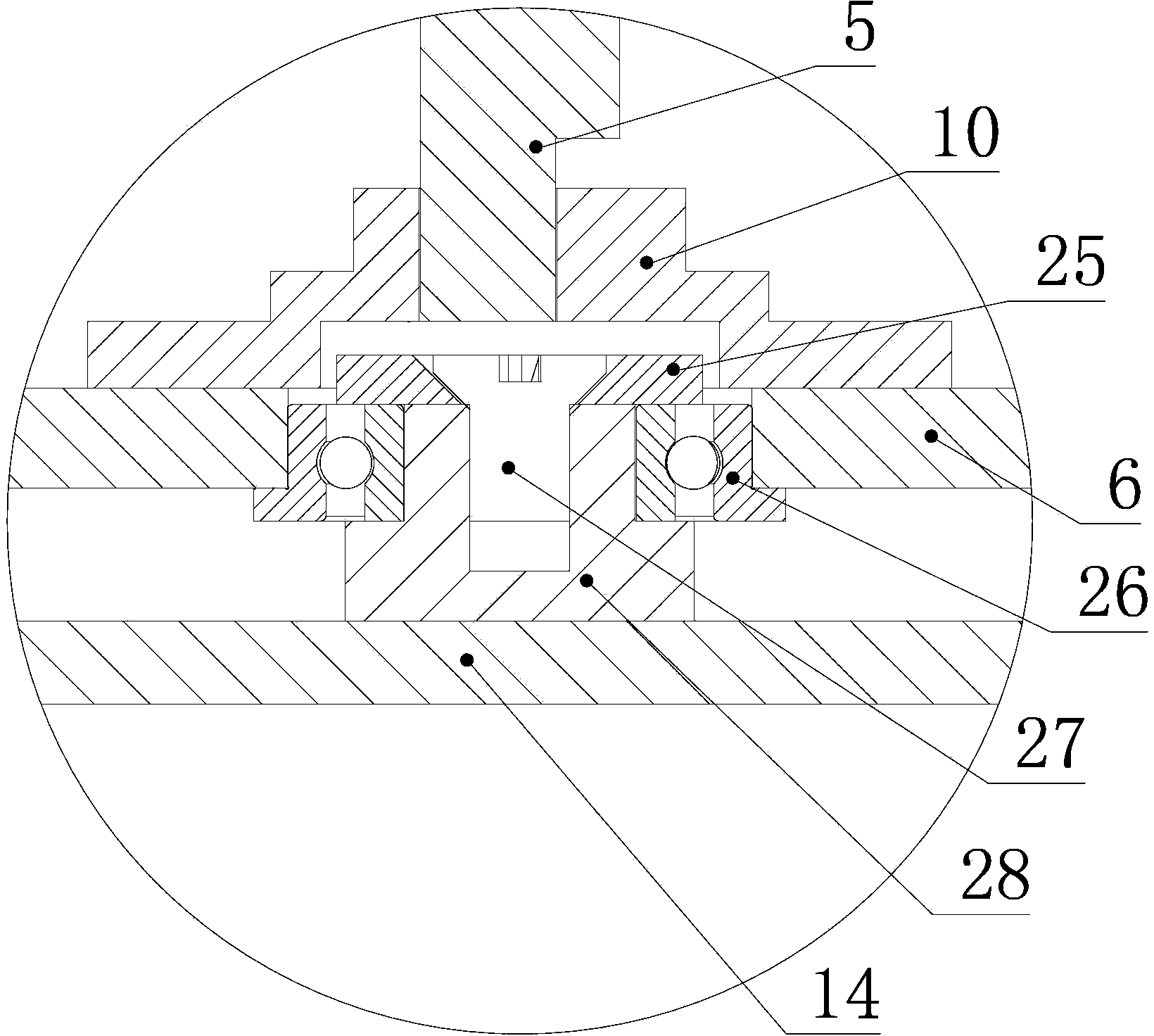 Device applied to locking and opening well lid lock and stably keeping