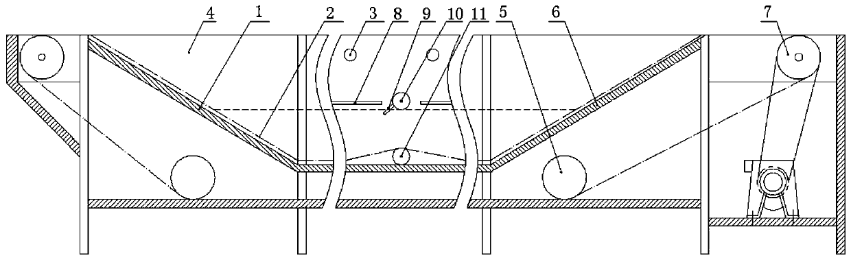 Cooling device for food