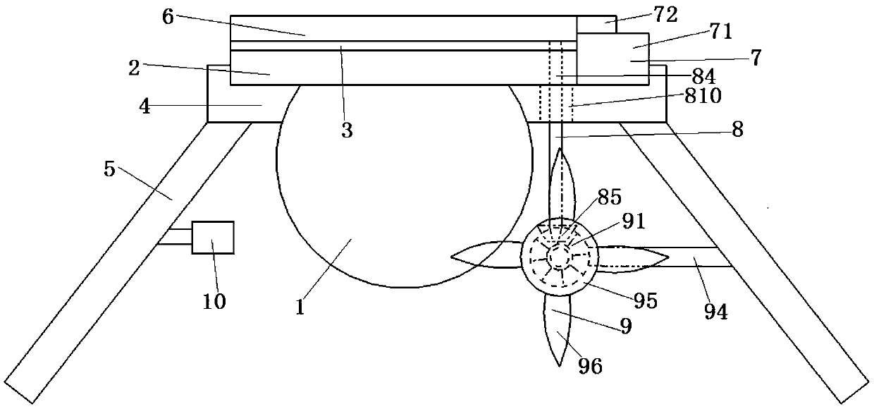 A dust-removing and anti-static LED lamp