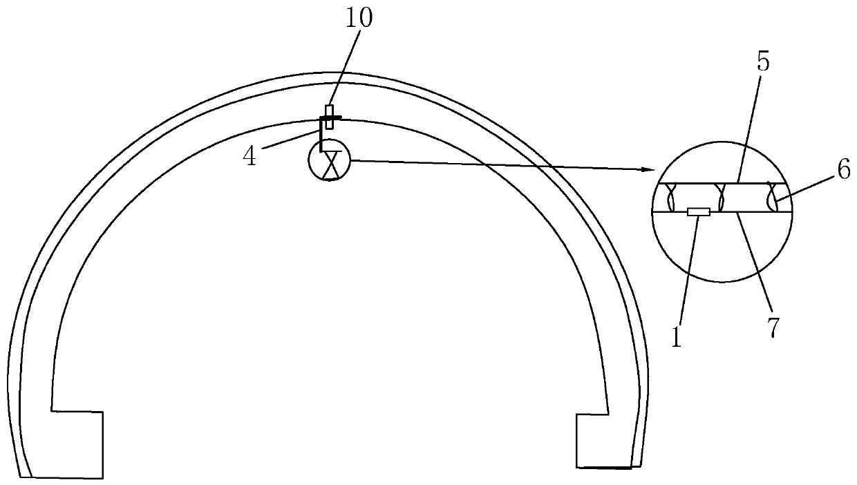 A tunnel fire detection system and its fiber grating detector