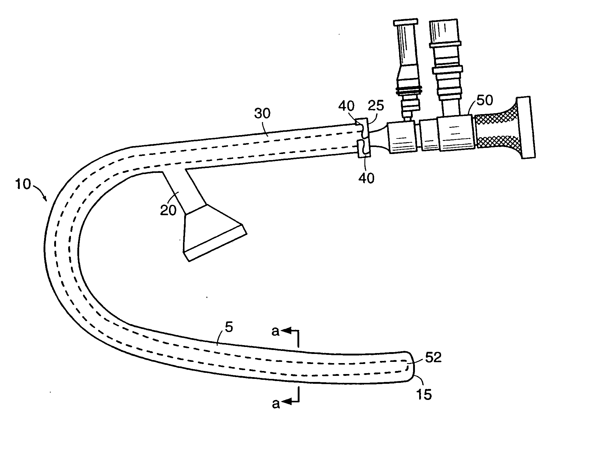 Flexible sleeve slidingly transformable into a large suction sleeve