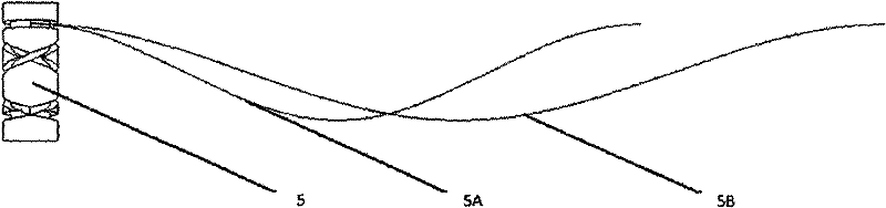 Cylindrical cam flapping wing driving mechanism