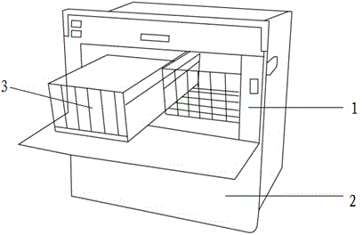 Intelligent tableware disinfection cabinet