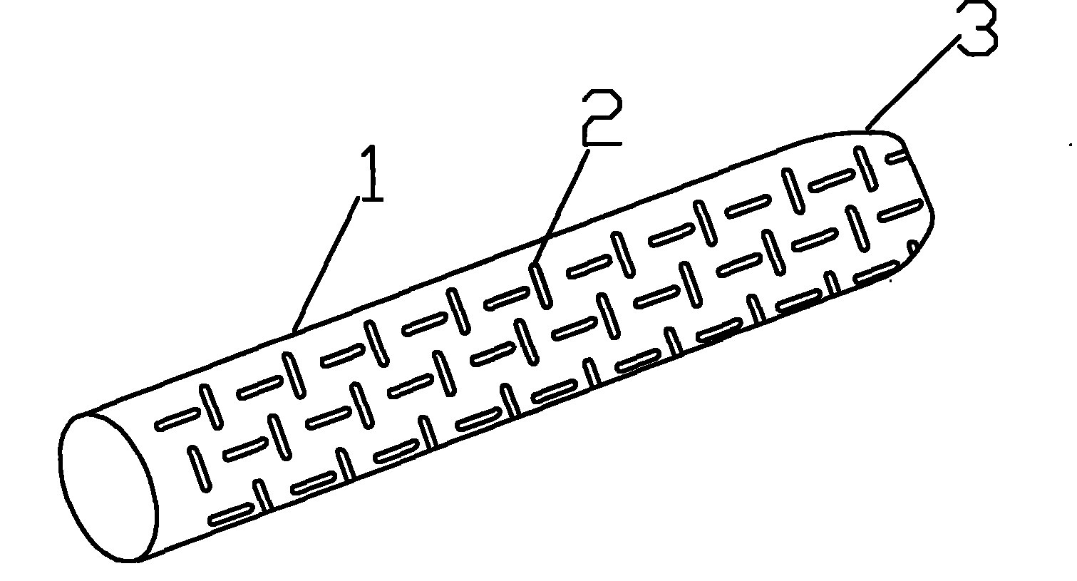 Netted skin-grafting perforating mold