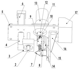 Material removing machine for cutting core materials