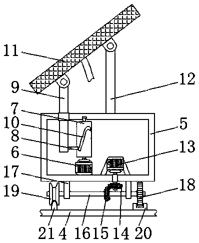 Solar GPS positioning indication method