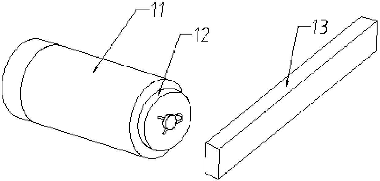 A V-shaped transmission structure door shifter