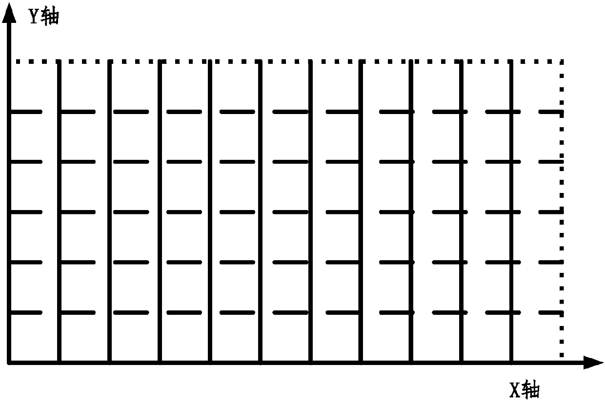 Method and device for detecting positions and posture on basis of auxiliary lines and computer readable storage medium