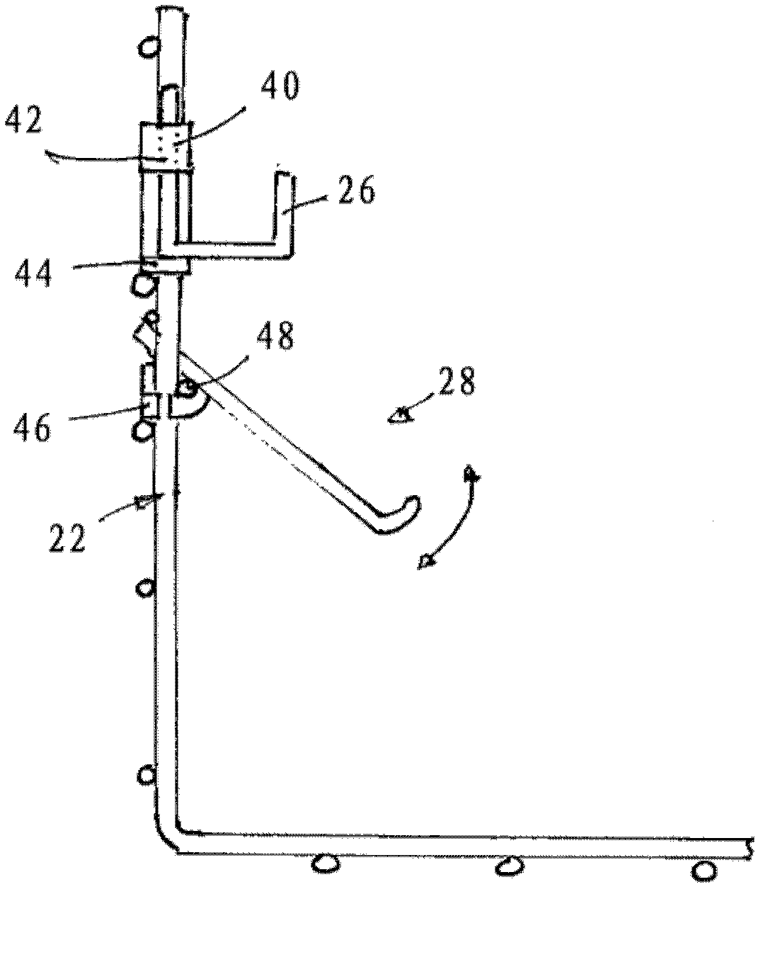 Dishwasher basket with cup support