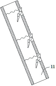 Arch bridge flexible hinge device and arch bridge