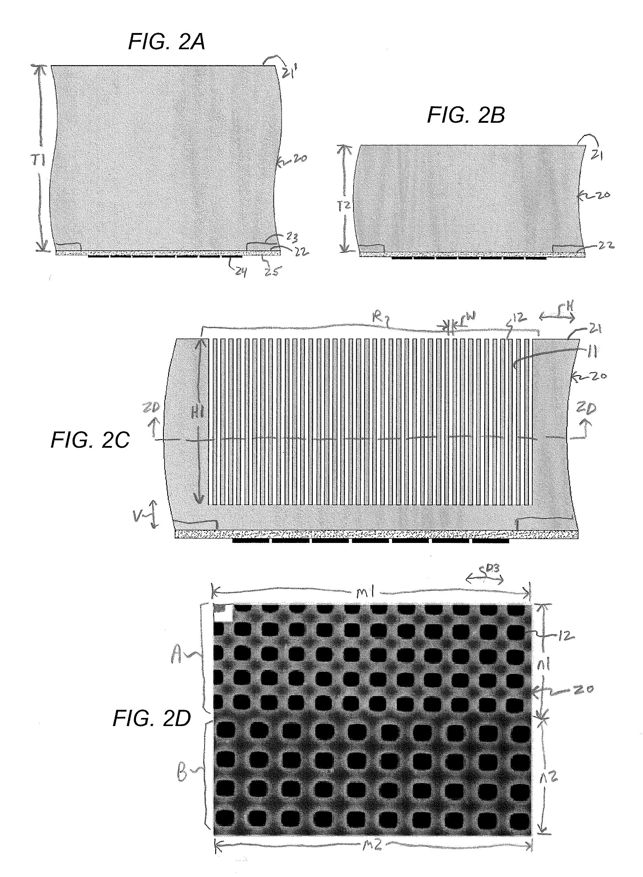 Vias in porous substrates