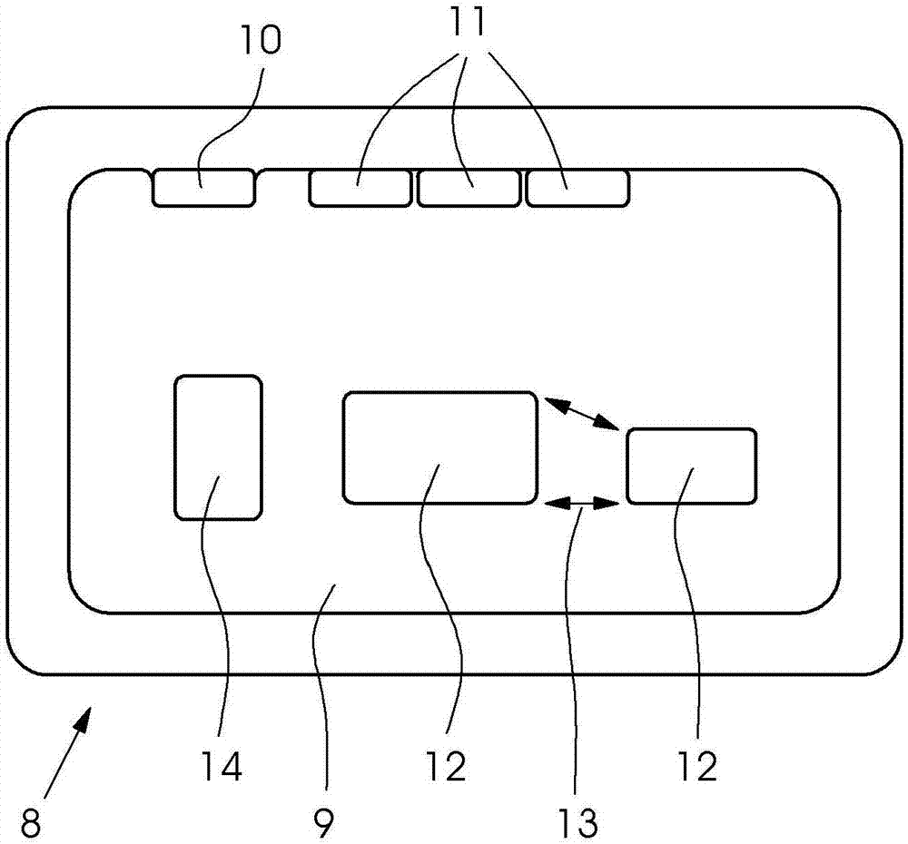 Touchpad with gestural control for wall screen