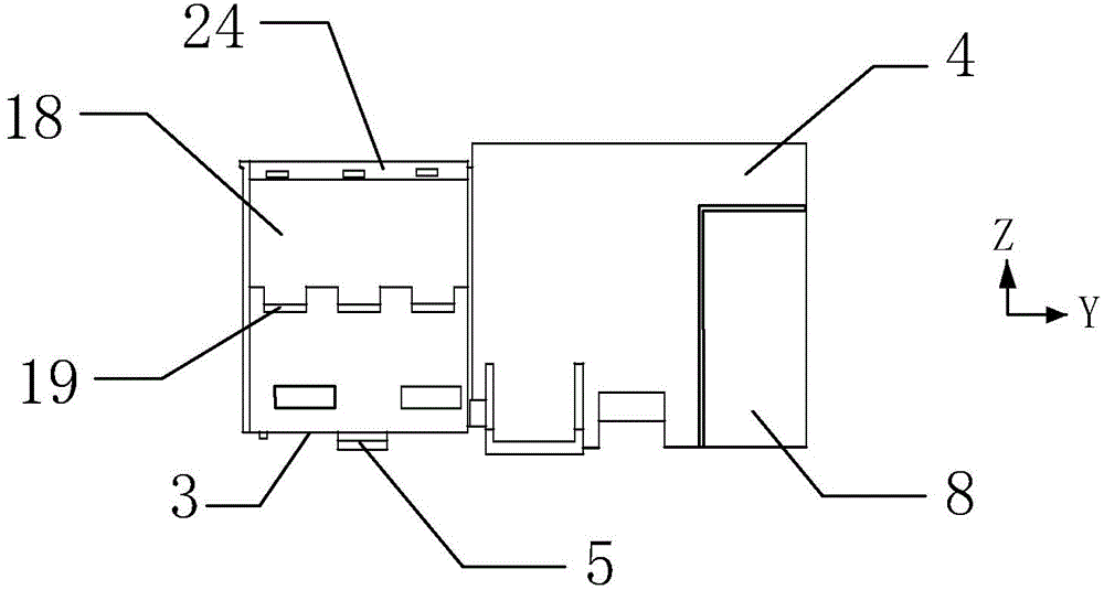 MCB (micro circuit breaker) mounting base