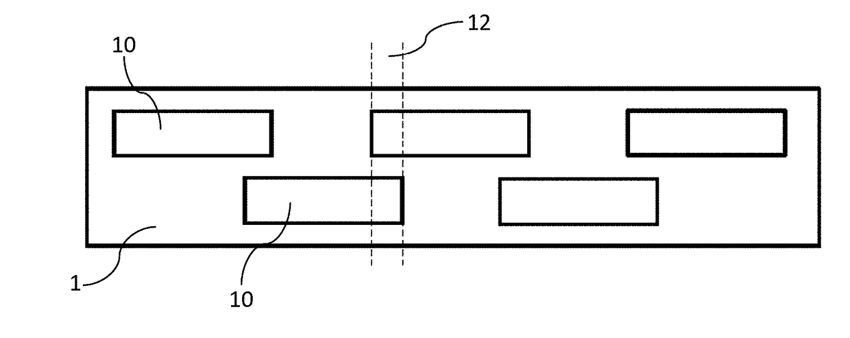 Method of printing foreground and background images with overlapping printhead segments