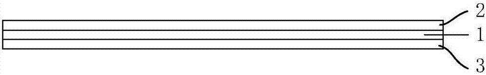 Mobile phone protection film, film pasting device and film pasting method