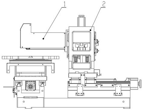 Novel honeycomb ceramic mold slotting device