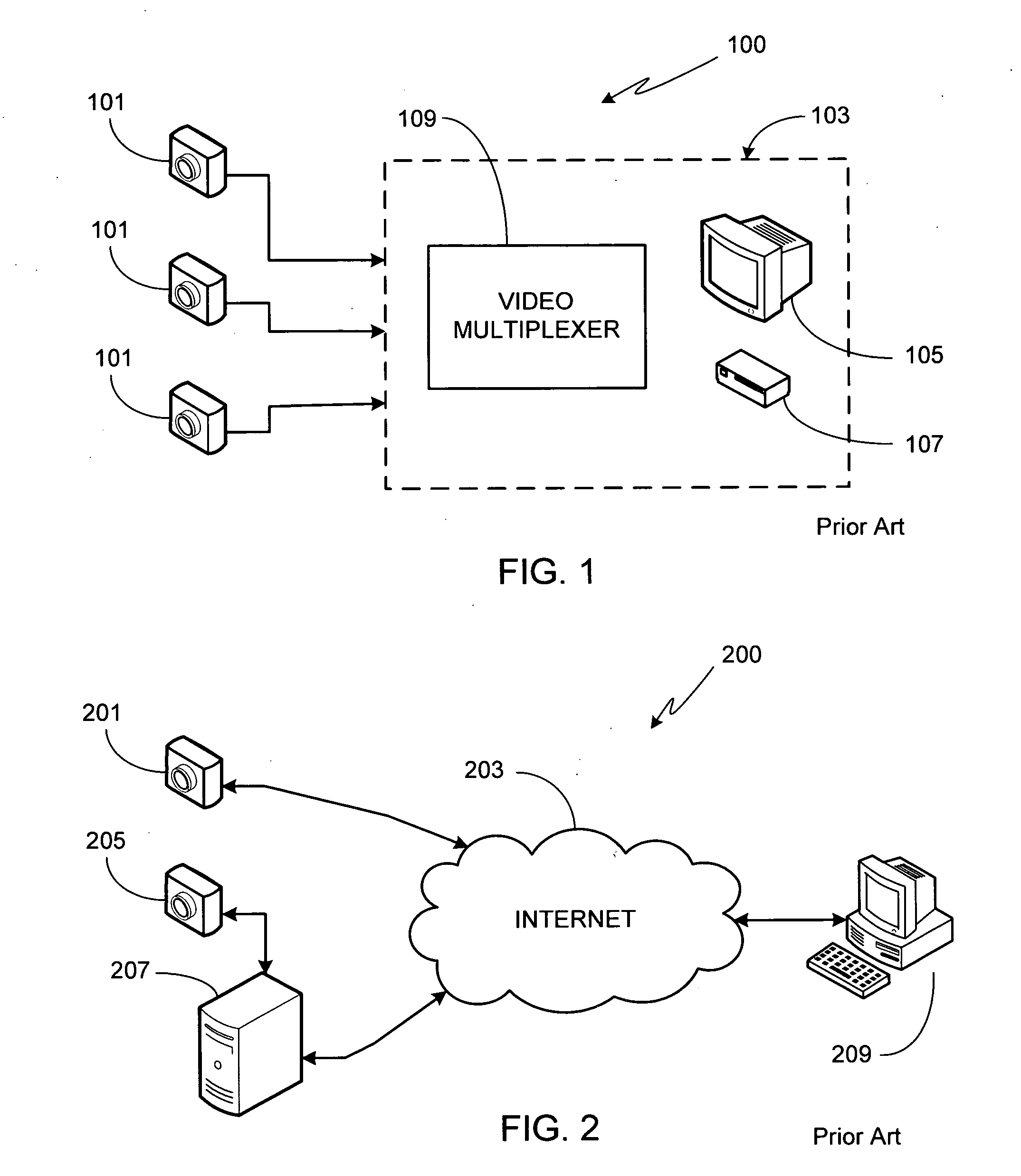 Networked video surveillance system