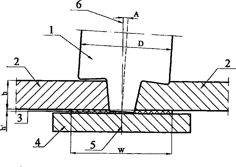 Method for eliminating incomplete penetration and weak root connection of friction stir welding joint