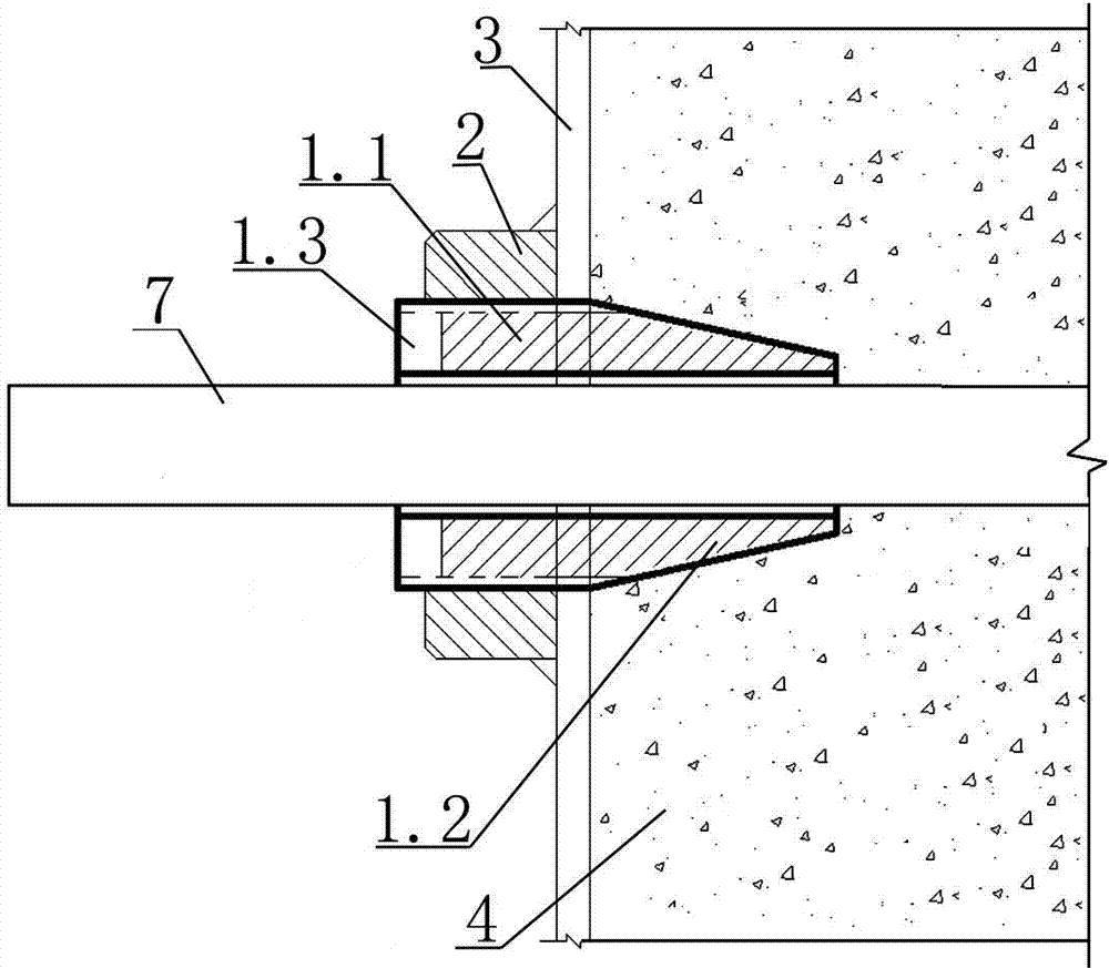 Construction method for constructing double-limb hollow high-pier mould side hydraulic jacking creeping formwork and double-limb hollow high-pier