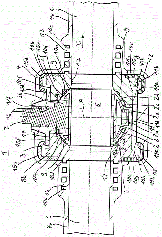 Valve ball made of plastic of ball valve