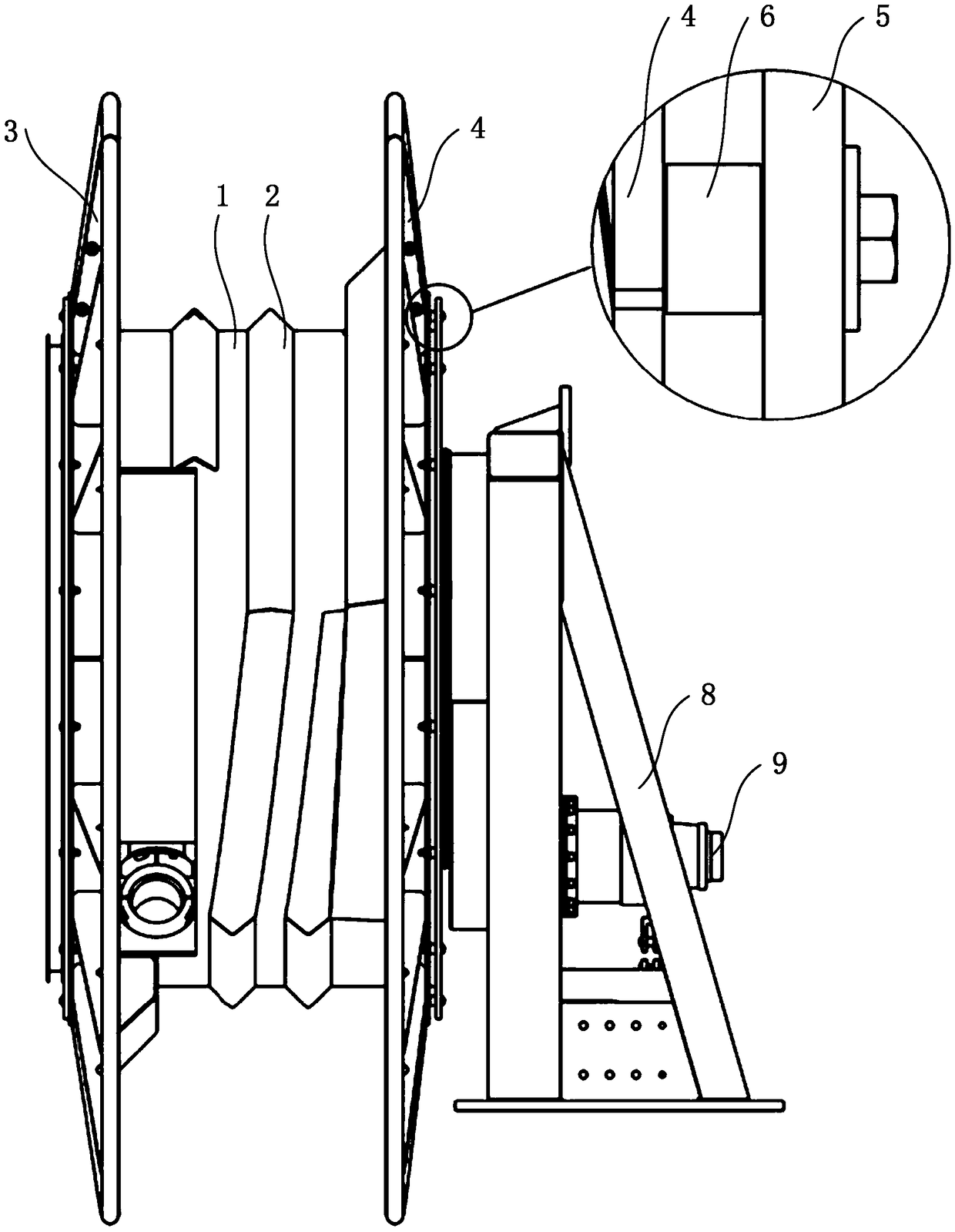 Winch device