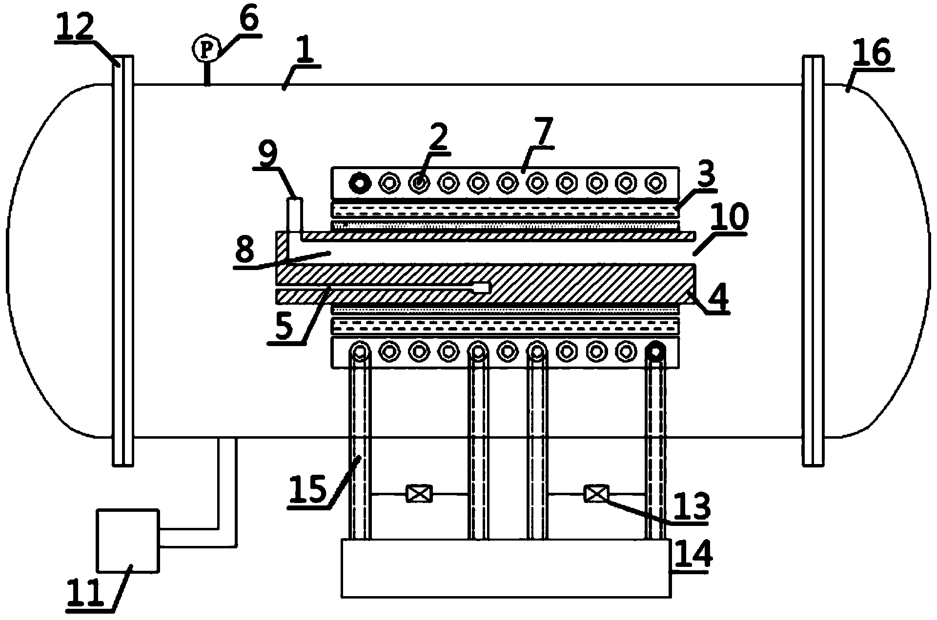 Electromagnetic type fused salt evaporating method