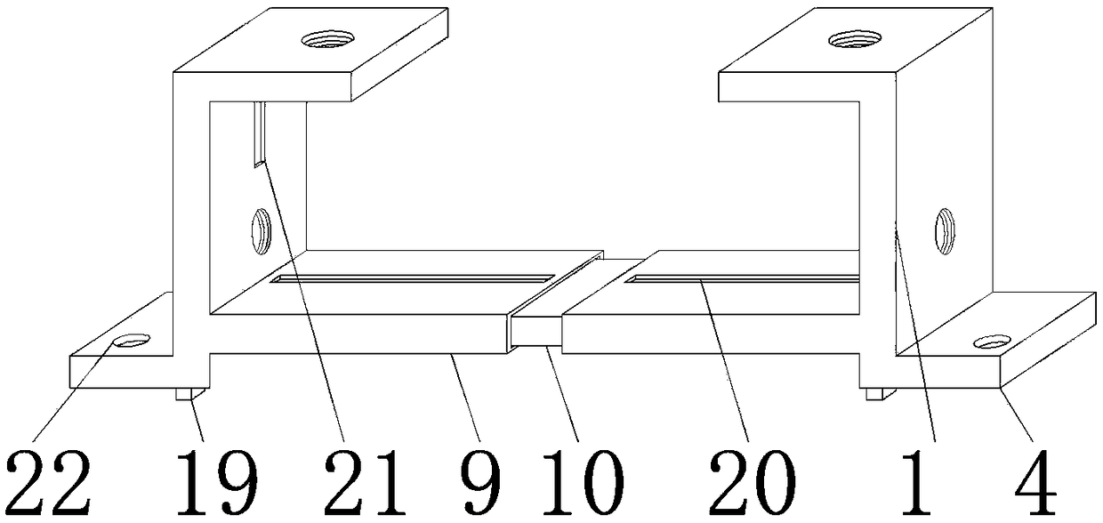 Panel welding clamping device convenient to adjust