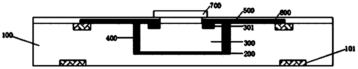 A fingerprint identification chip packaging structure and packaging method thereof