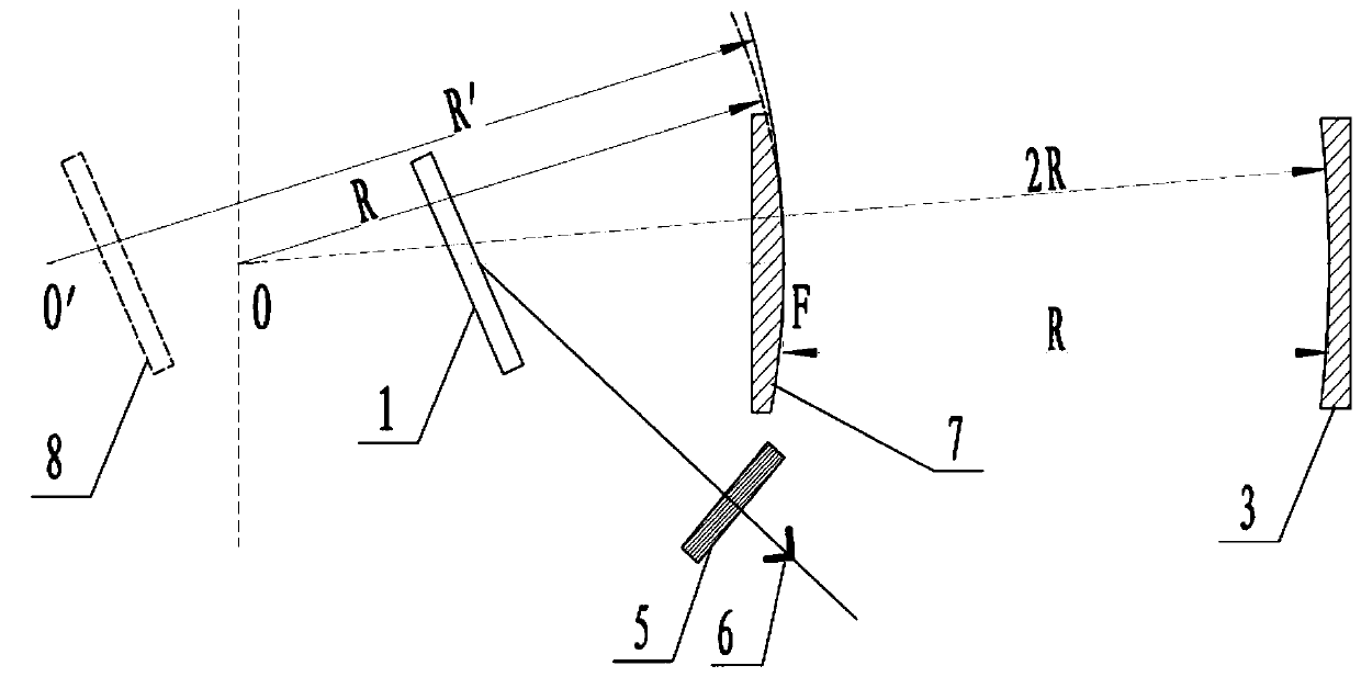 Achromatic grating stretcher based on off-axis compensation configuration of total reflection telescopic system