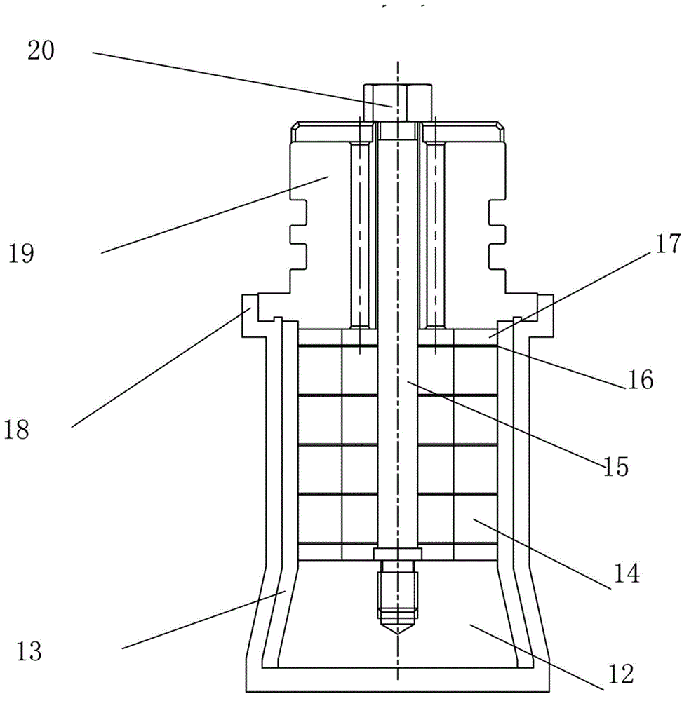 12.5Mpa pressure resistant array and production method thereof