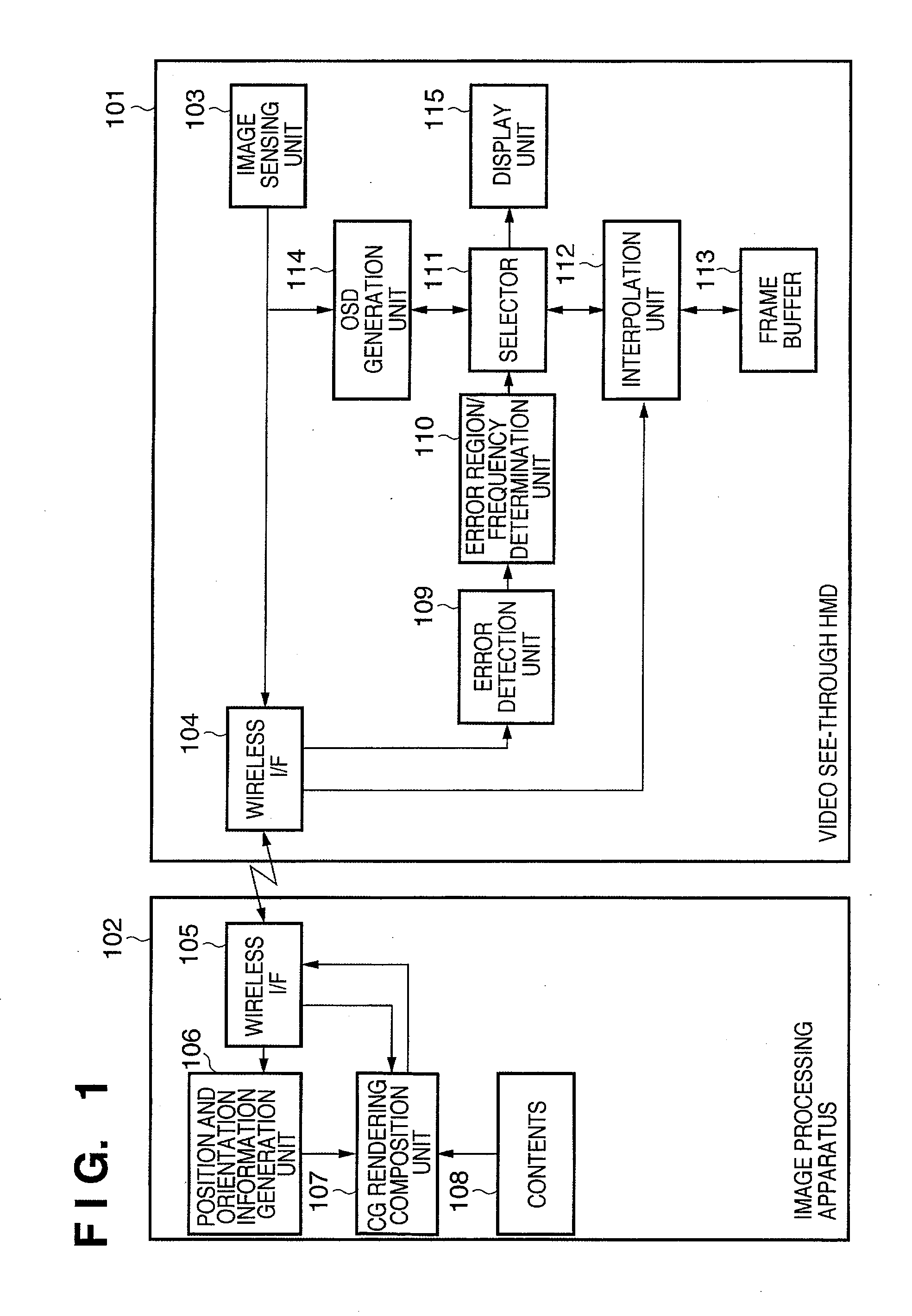 Head mounted display, display, and control method thereof