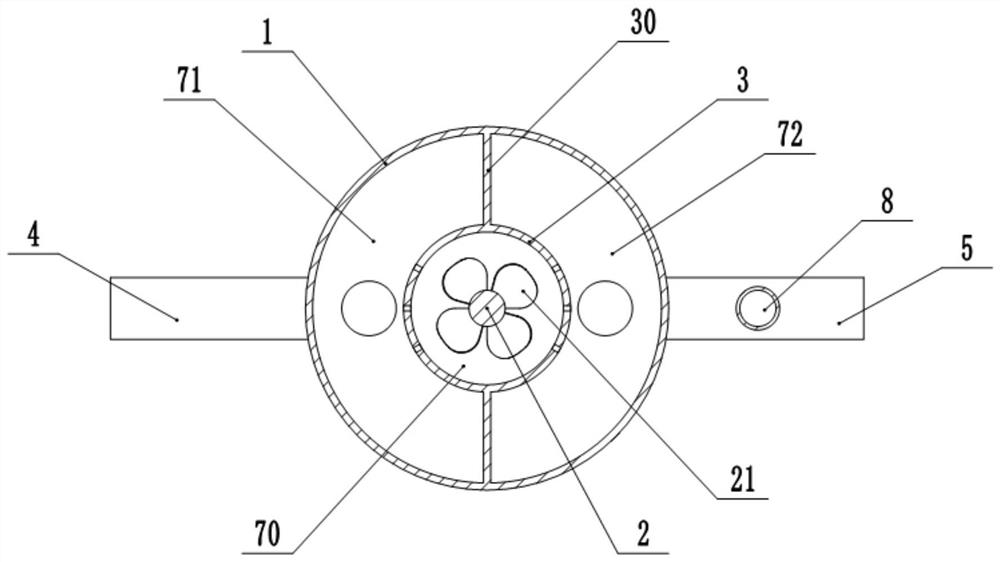 A gas detection device and detection method