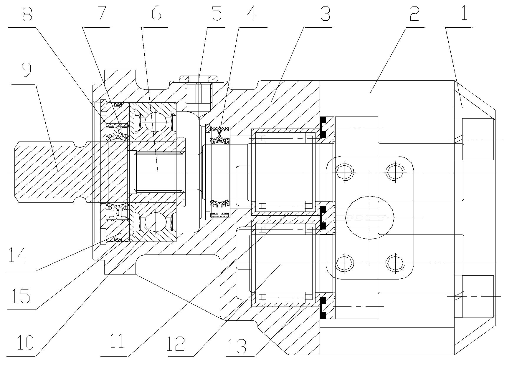 Gear pump and engineering machine