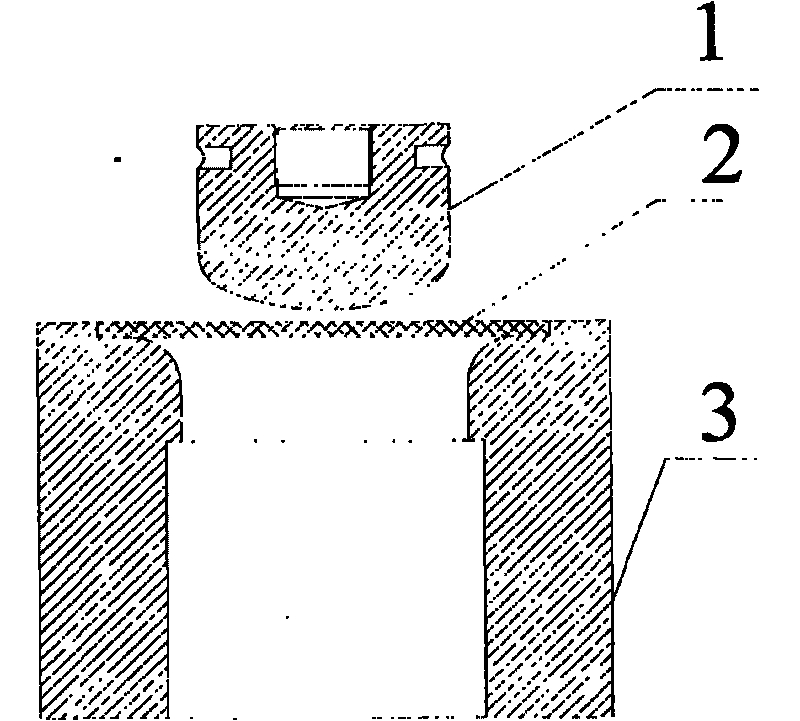 Simple forming process of seal head for titanium alloy cylinder