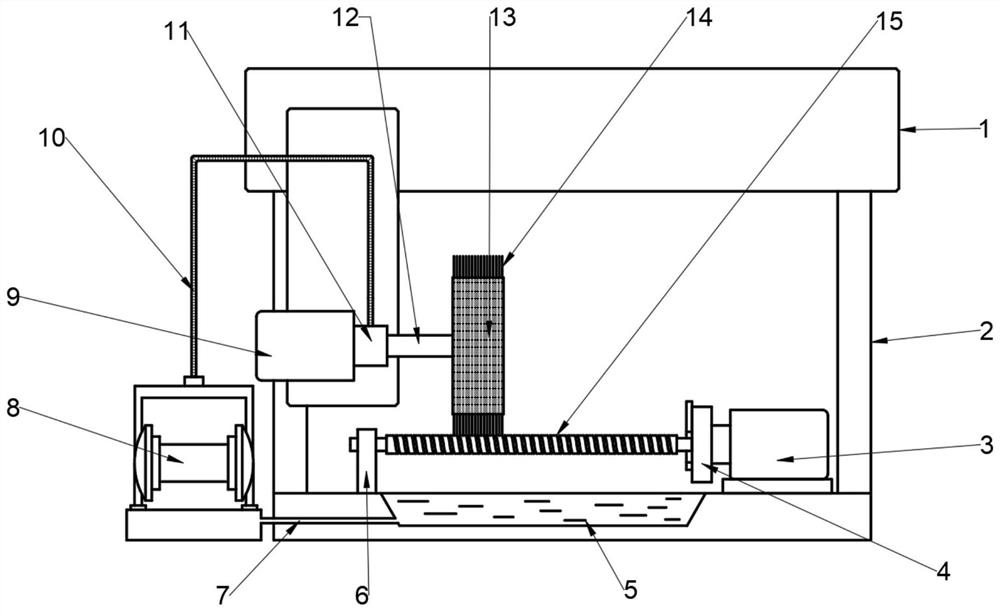 Brush-assisted ball screw force rheological polishing method