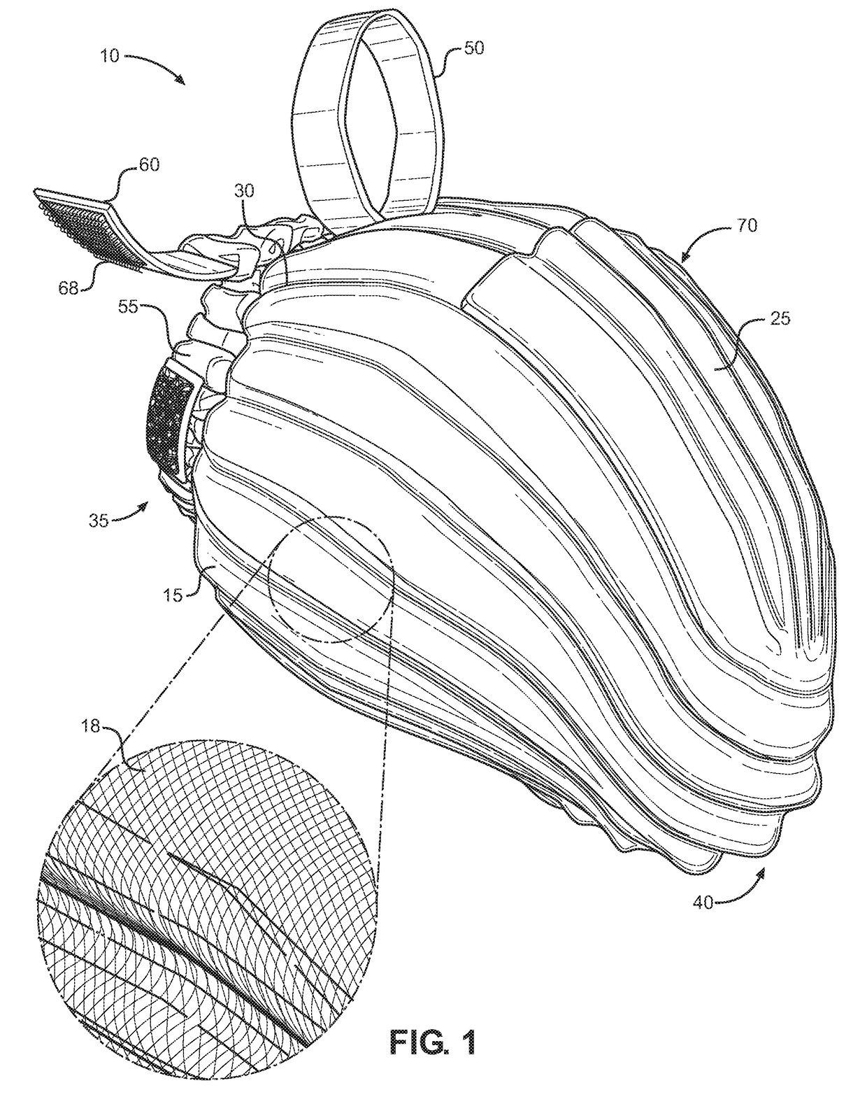 Urinary Absorbent and Retention Pouch for Male Incontinence