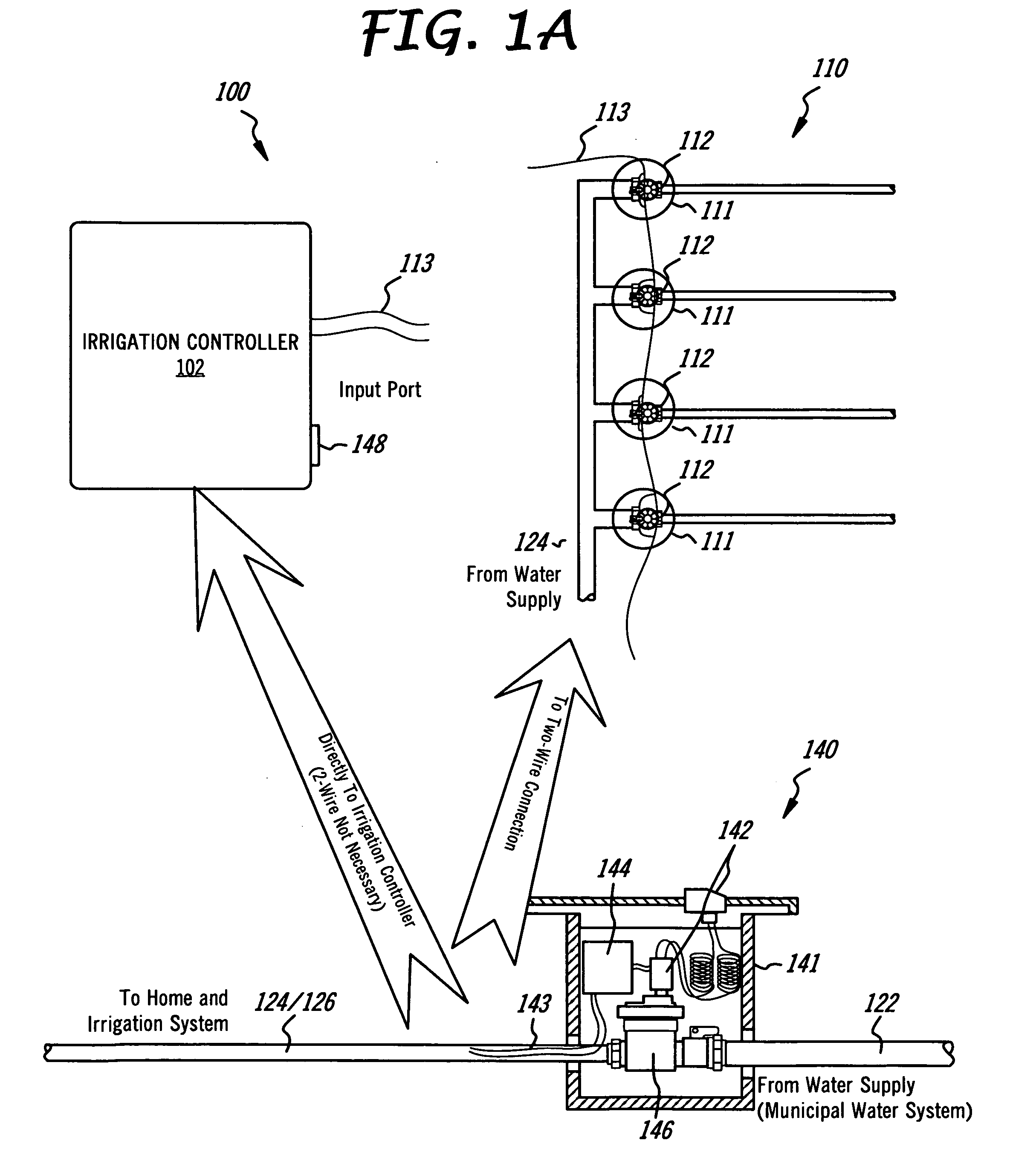 Irrigation flow converter, monitoring system and intelligent water management system