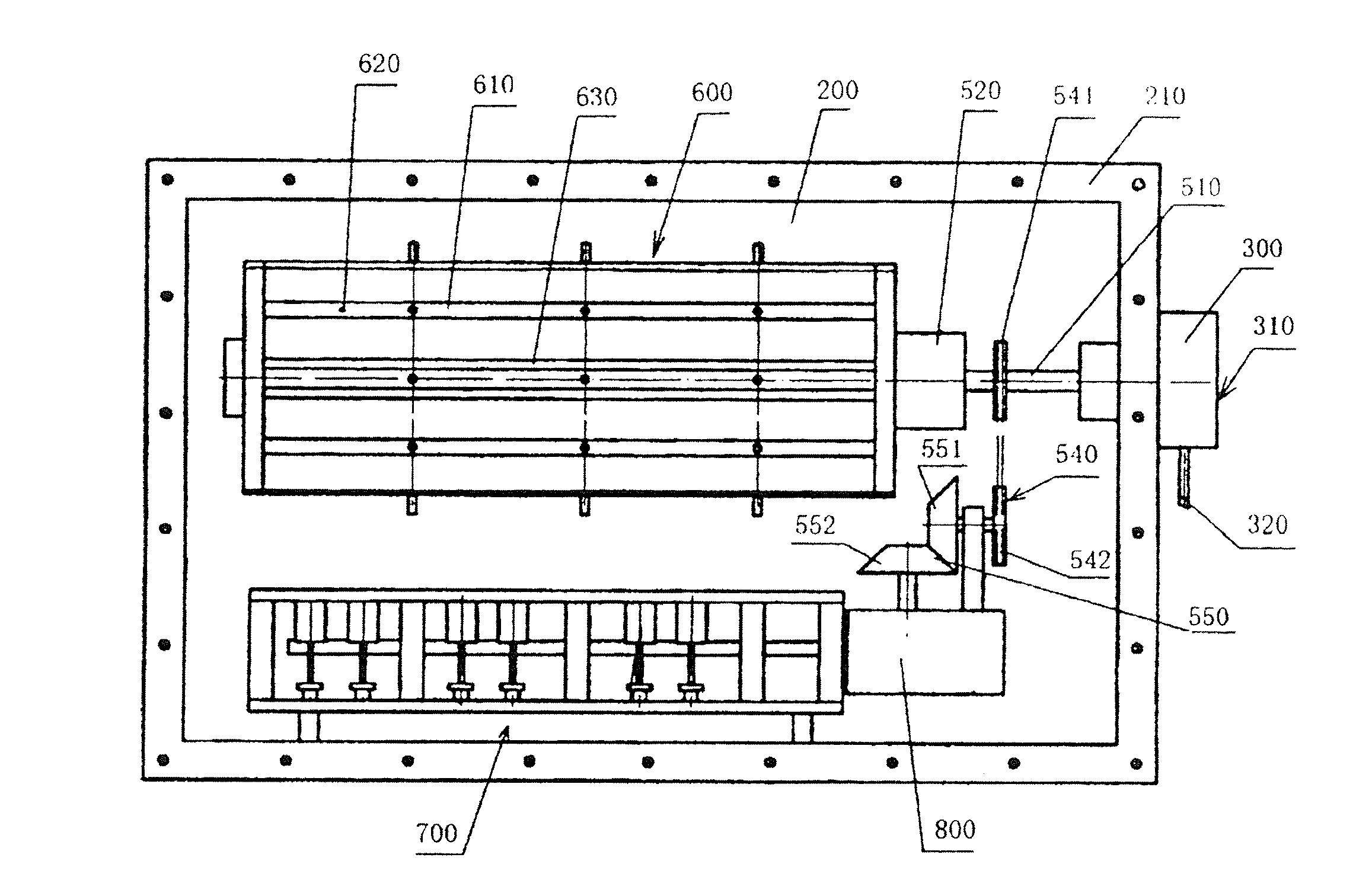 External hanging combined vacuum on-load tap switch