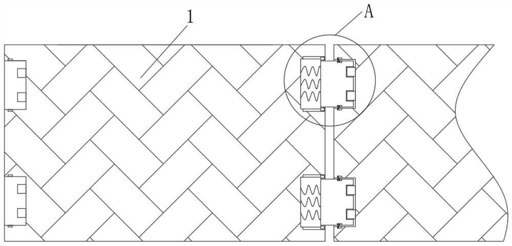 Spliced unit type building wall