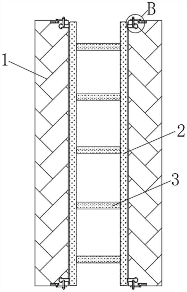 Spliced unit type building wall