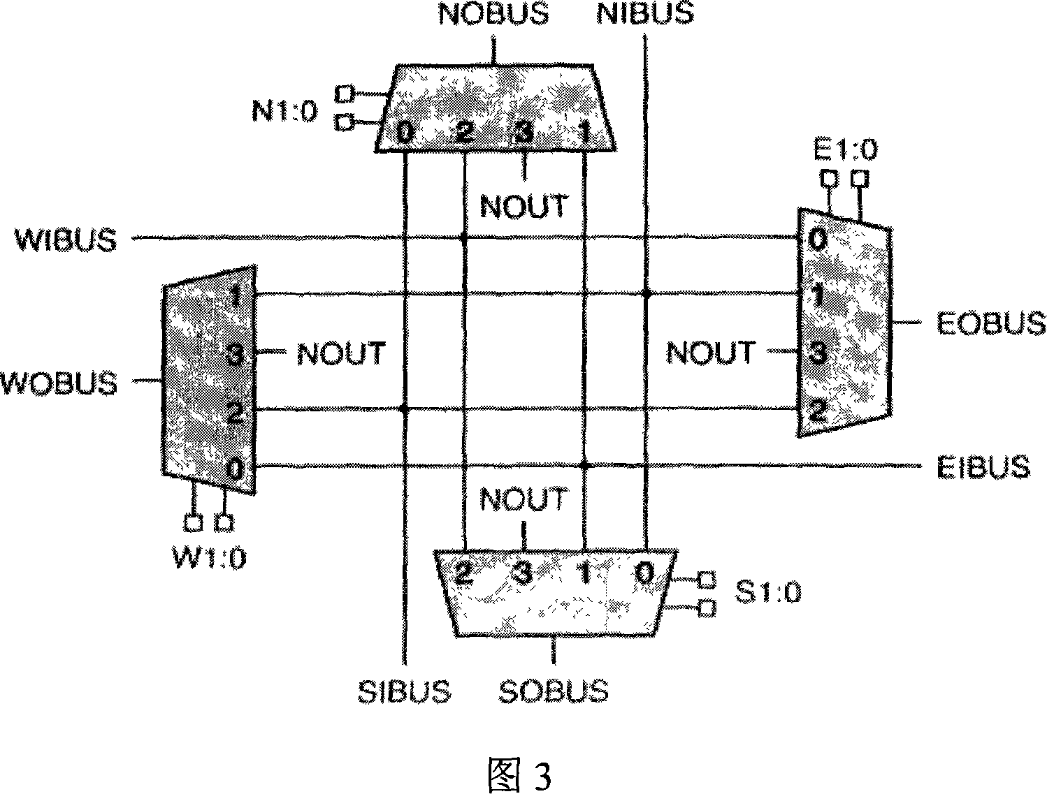 Circuit for controlling and allocating embryonic hardware reconfiguration