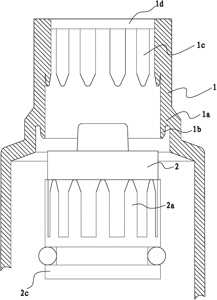 Limit mechanism of needle holder in retraction type safety syringe