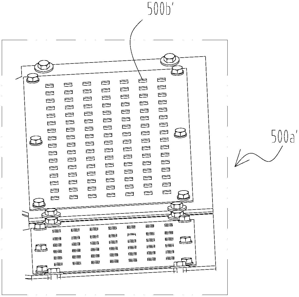 Wind-driven generator set, motor and air flow transfer device for motor air gap