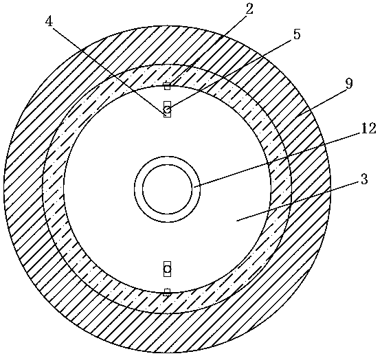 Water feeding pump convenient to put