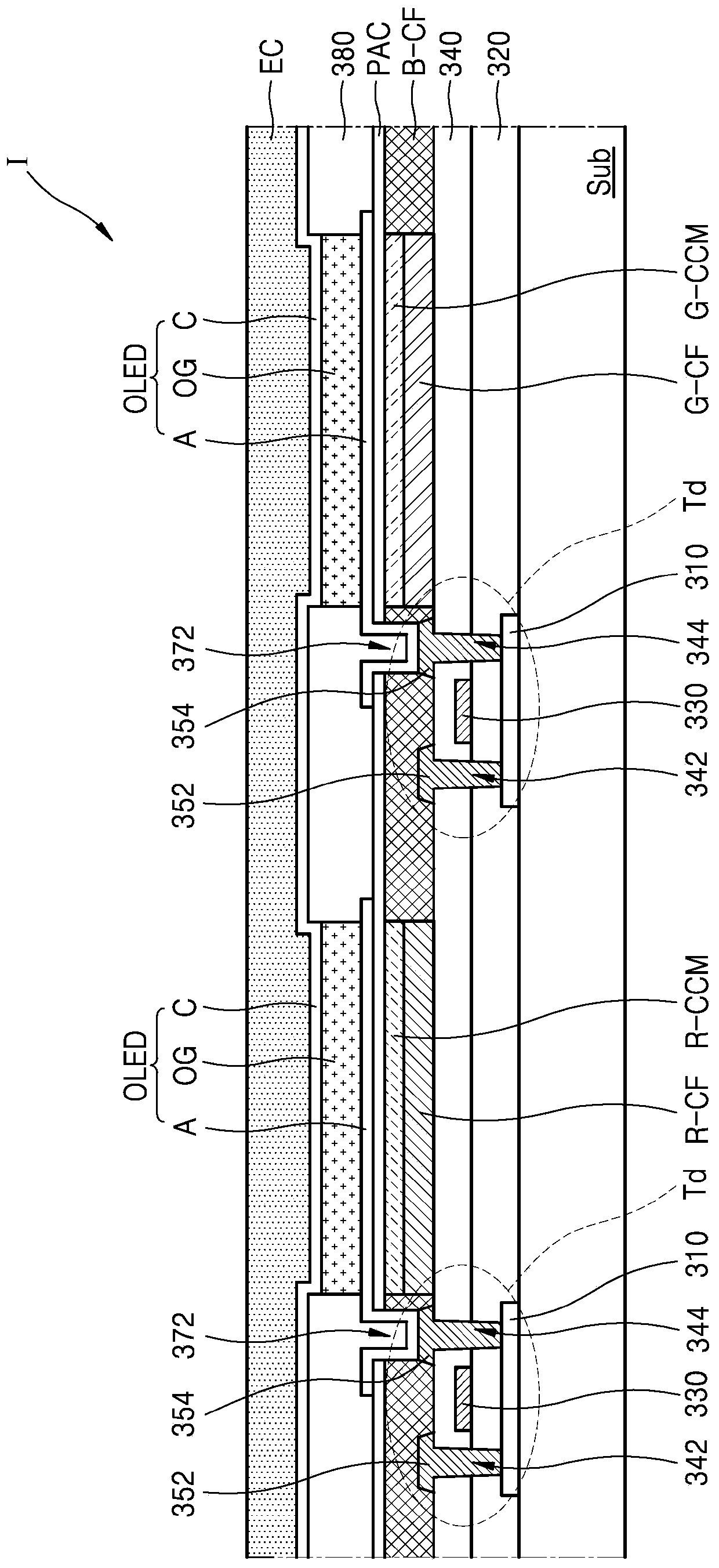 Self-light emitting display device