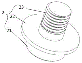 Multi-inclined-hole position degree testing device of disc thin-walled member